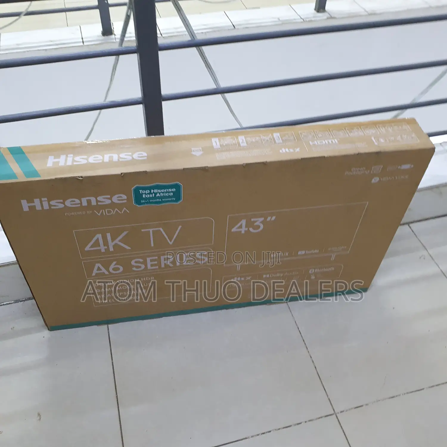 Hisense 43 Inches Vidaa A6 Series 2160 