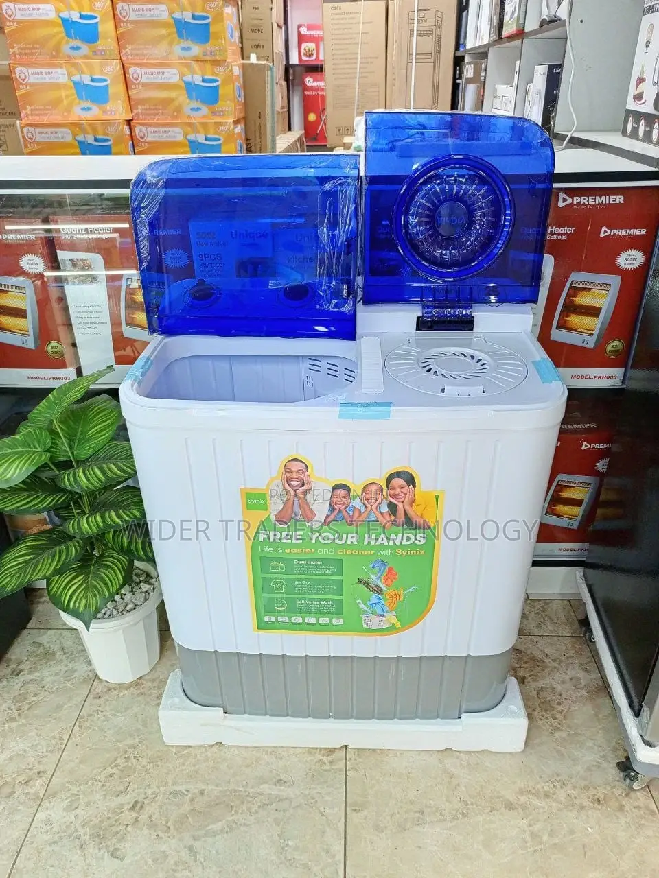 Synix Washing Machine
10kgs
Twin Tub
Semi Automatic