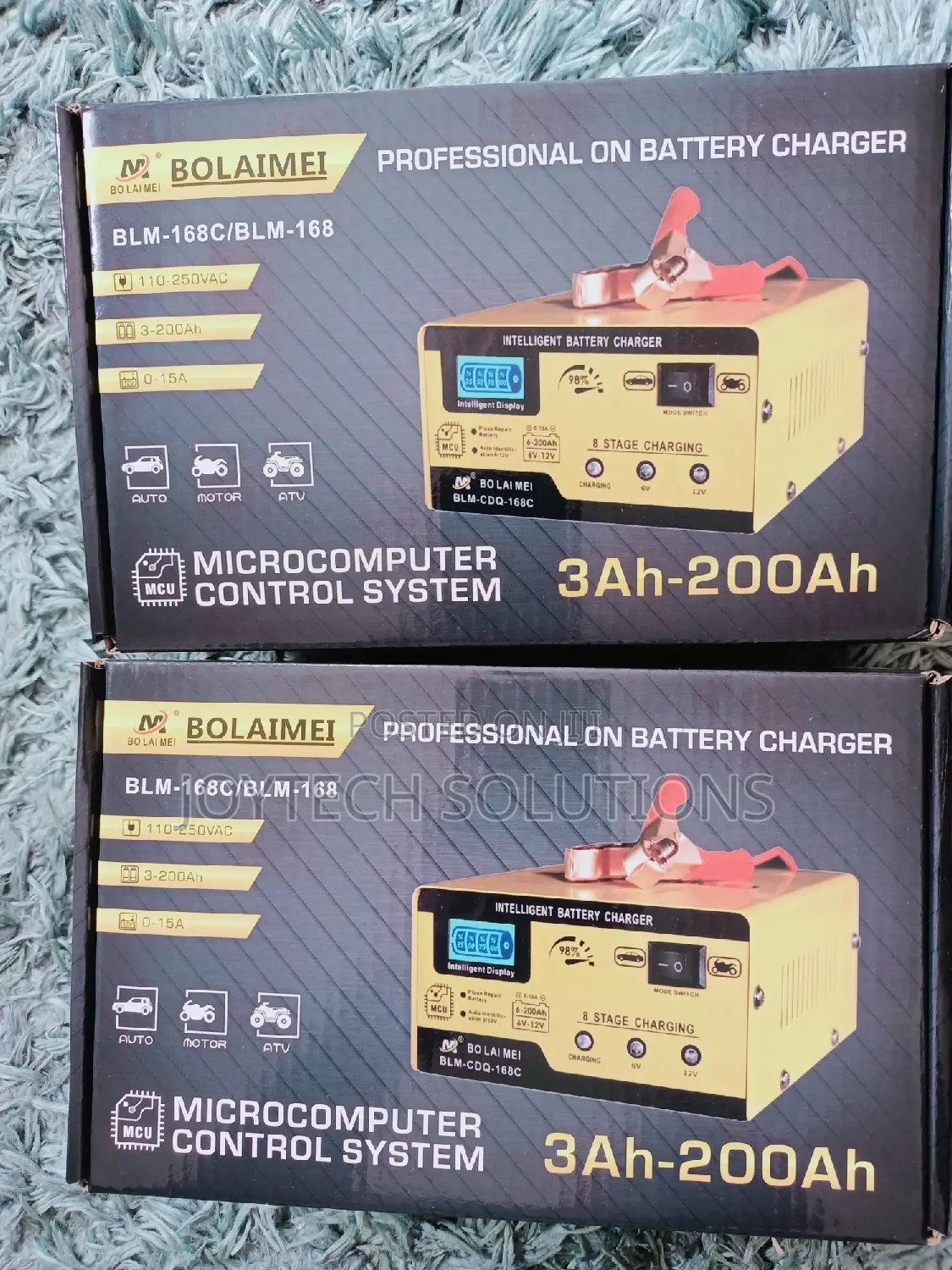 3ah-200ah Car Battery Charger. BLM-168c
