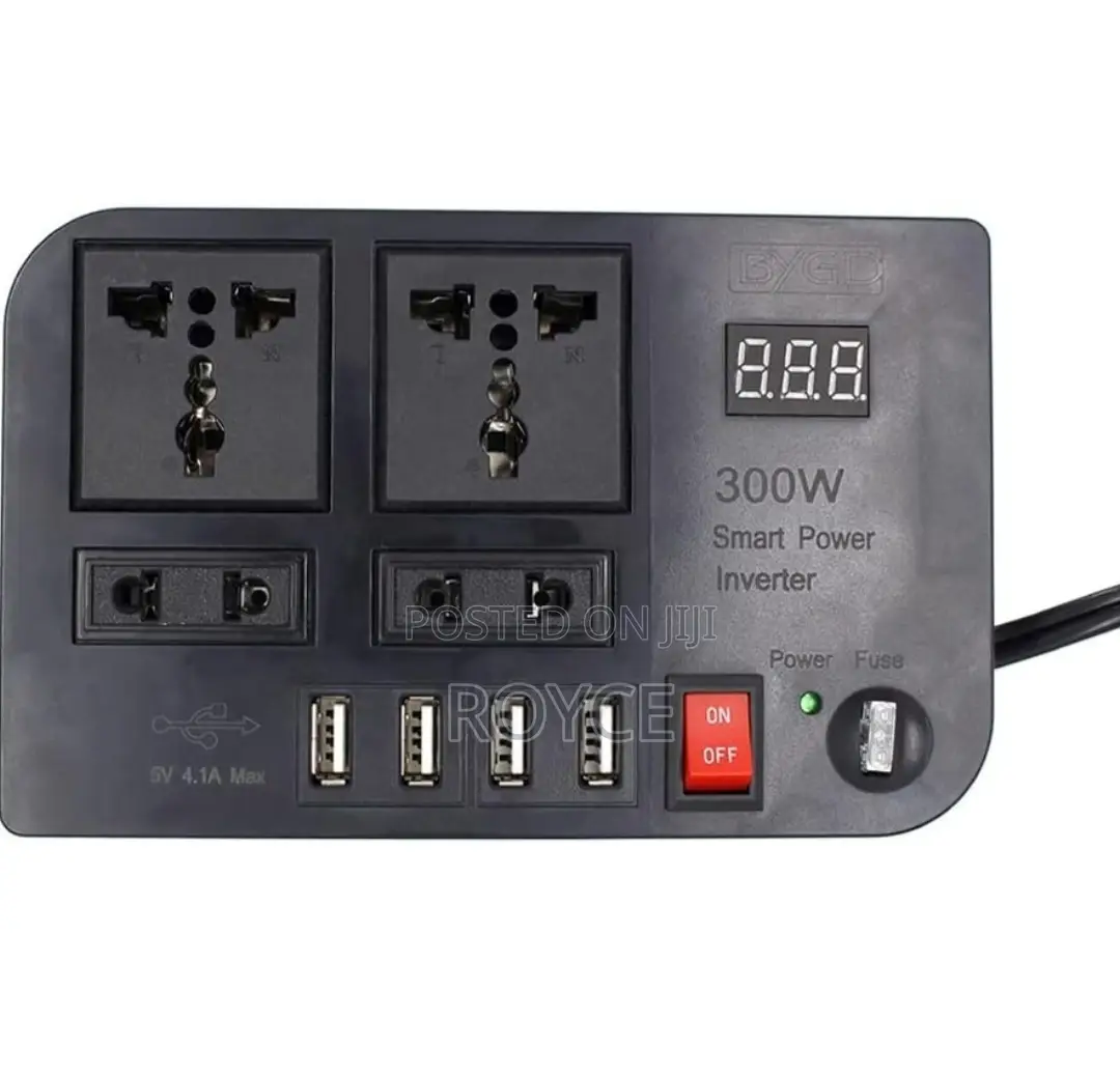 300W 12V to 220V Car Inverter