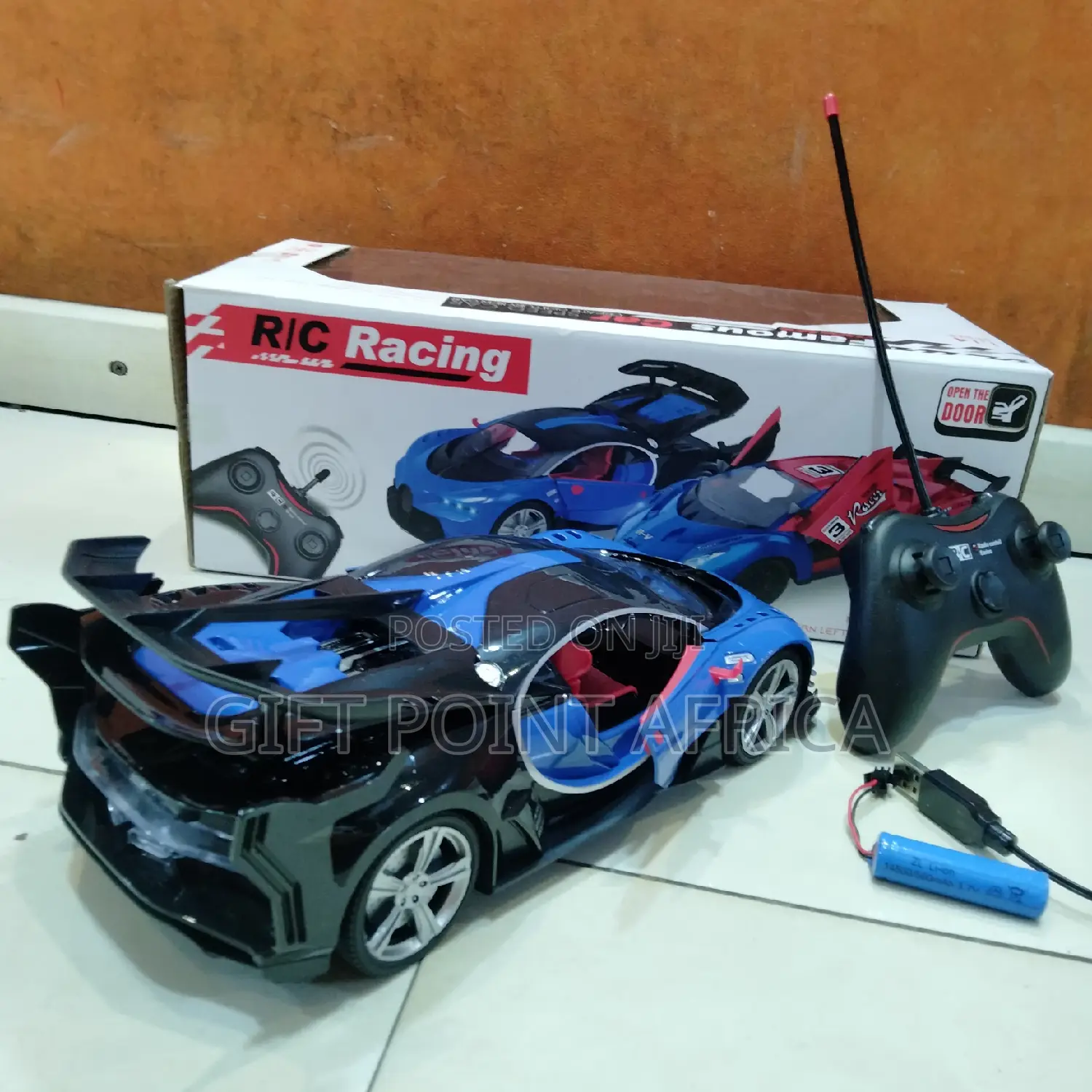 Rechargeable Remote Control Bugatti Toy Ofr Kids