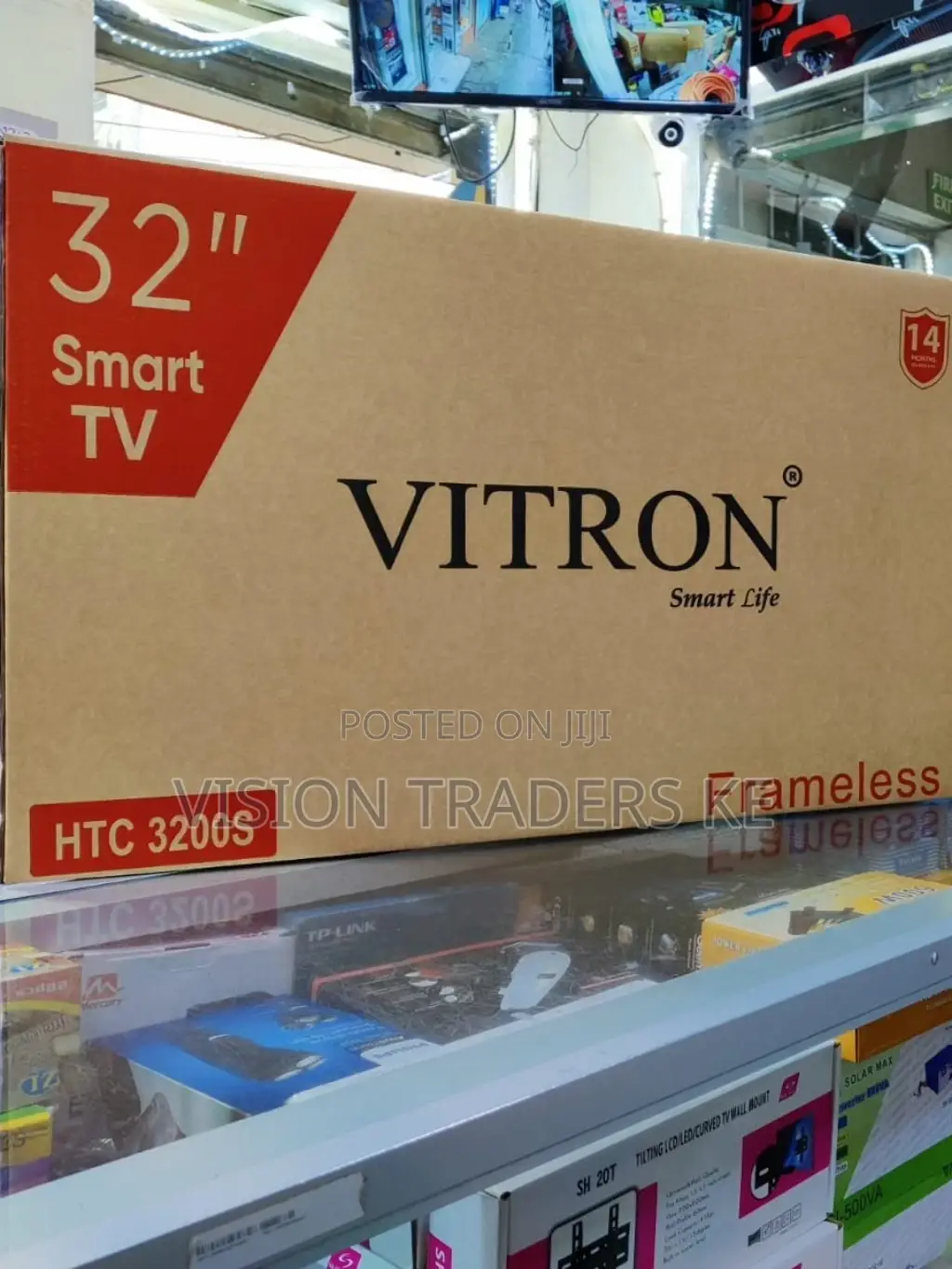 *Vitron 32" Smart Android Frameless Fullhd.