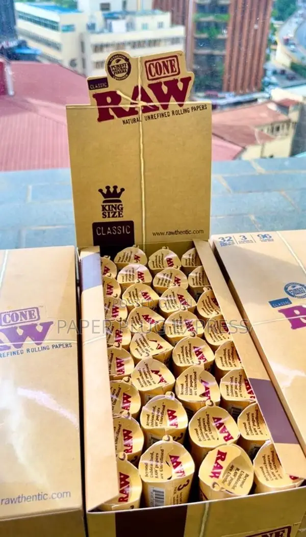 Raw Classic 1 1/4 Kingsize Pre-Rolled Cones(Single Pack)