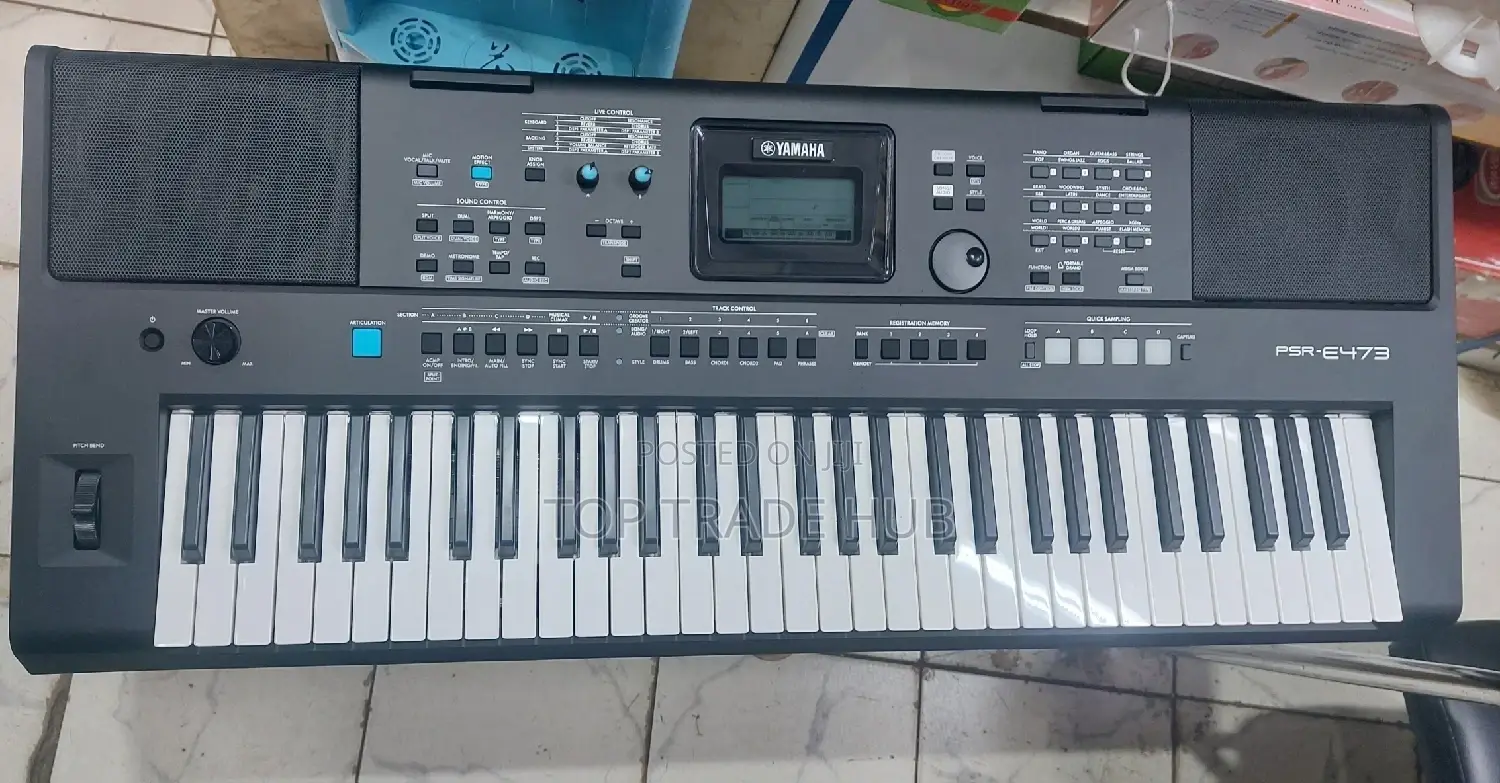 Yamaha PSR-E473 61 Keys Keyboard