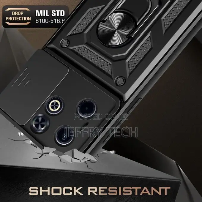 Tecno Pop 8 Ring Bracket Phone Ring Case