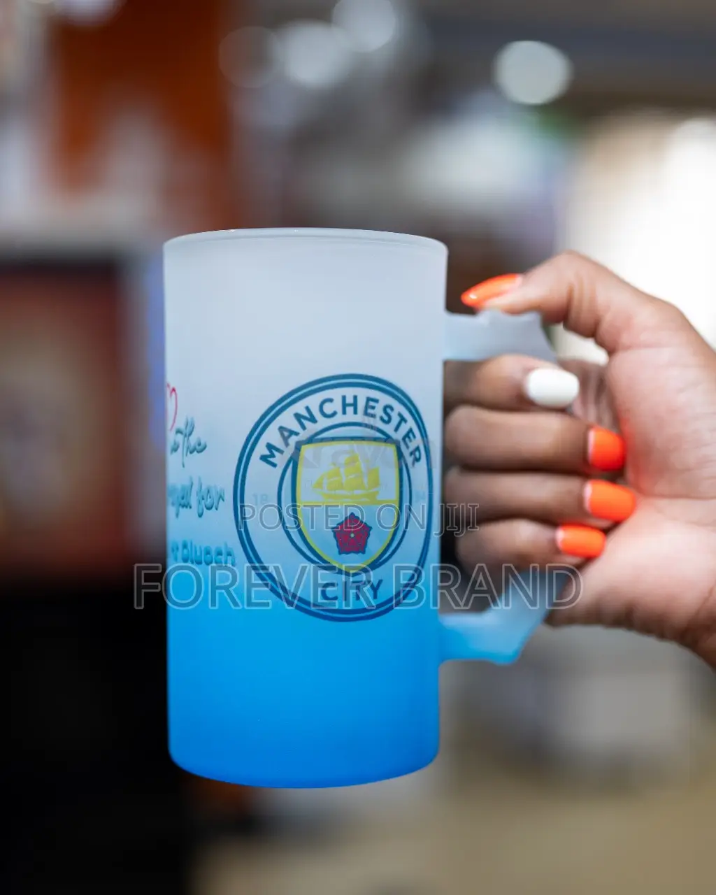 Blue Frost Mugs