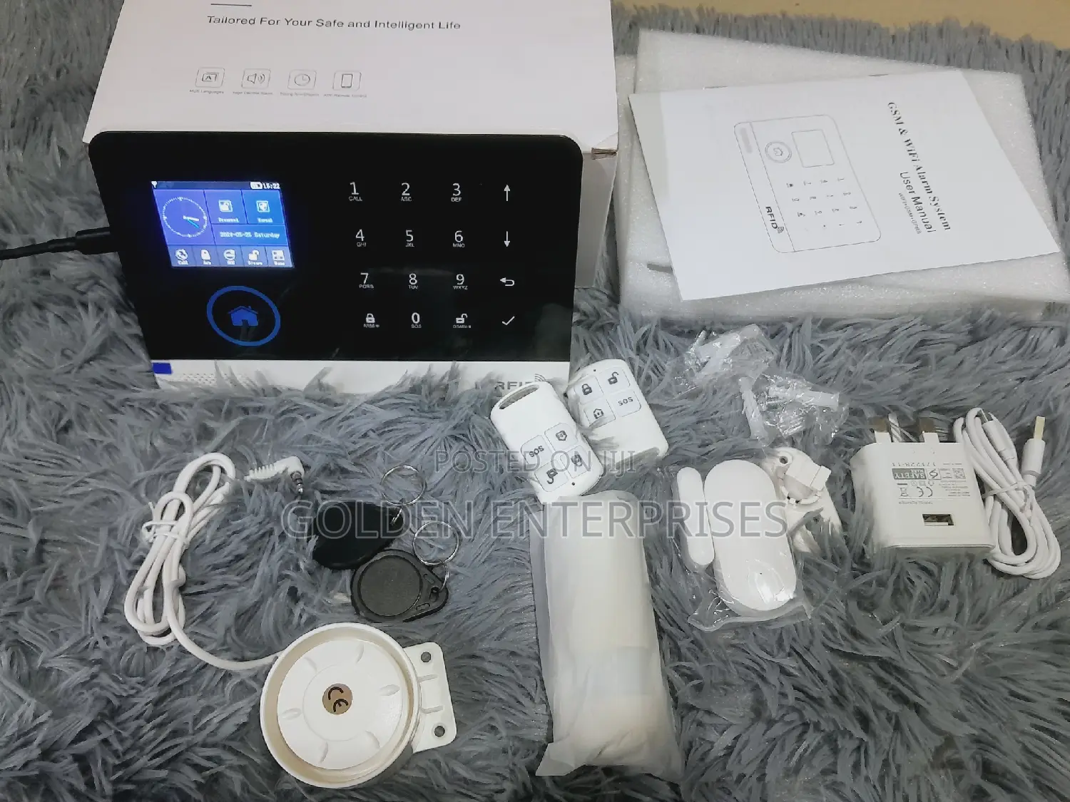 Wifi+GSM+GPRS Intelligent Alarm/Security System