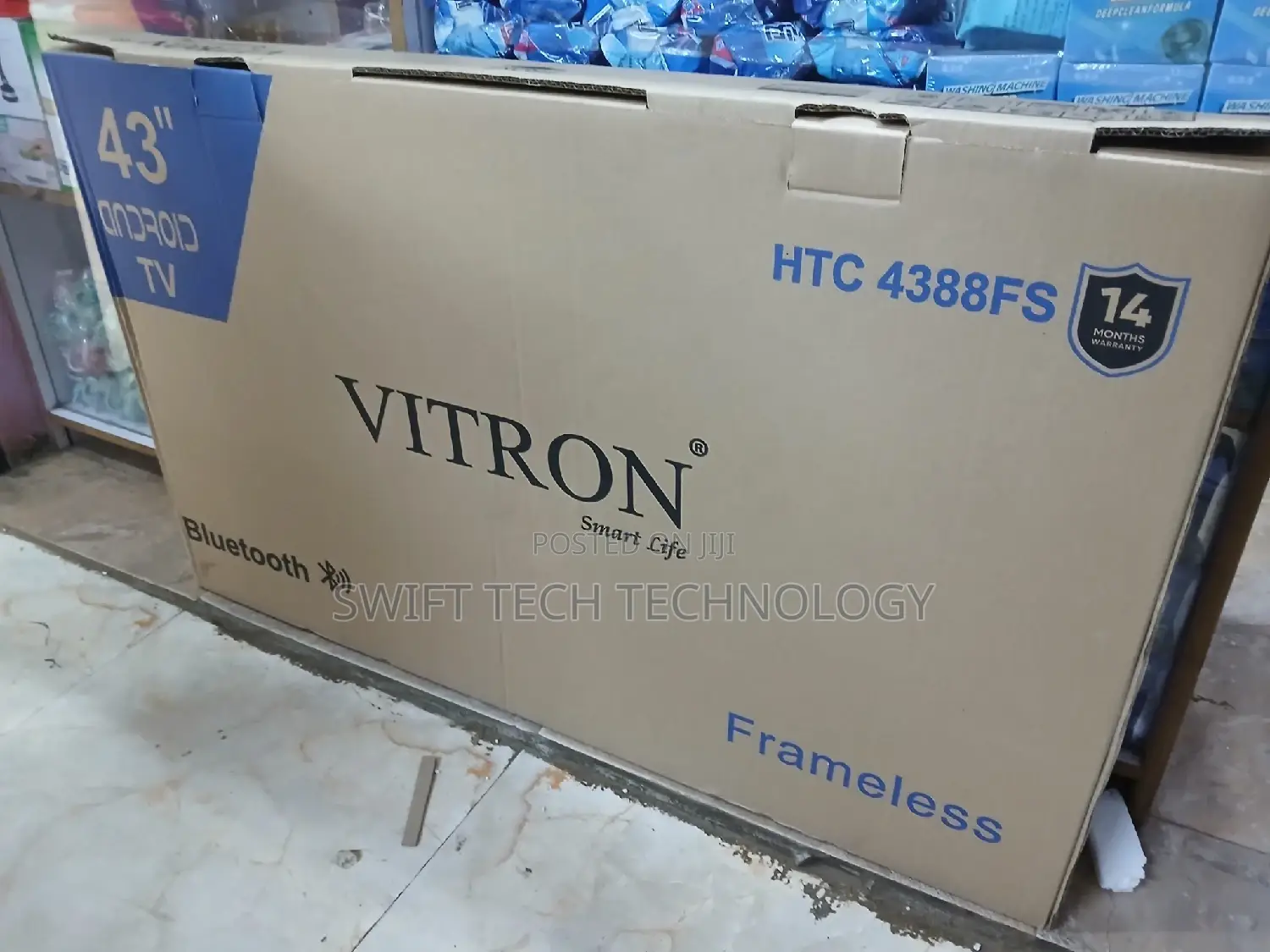 Vitron 43 ,43 Smart Android Tv Htc4388fs Vitron ¥《