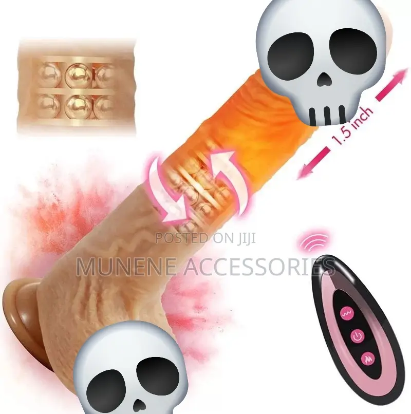 Realistic Dildo Vibrator With Suction Cup - Wireless Remote