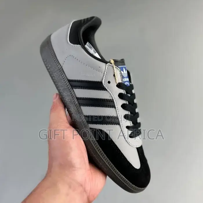 Adidas Samba Sneakers Grey Black in Colour