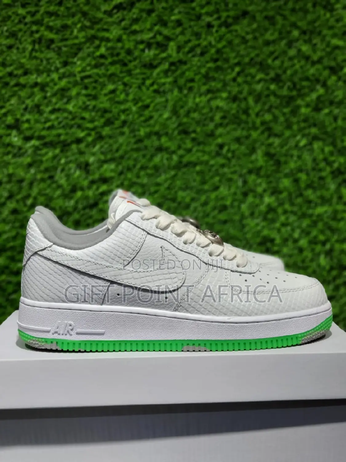 White Airforce 1 Halloween Sneakers