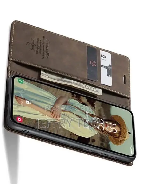 Leather Wallet Case With Stand for Samsung Galaxy A35 - Cho