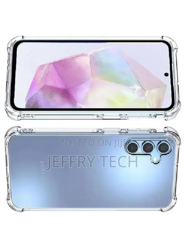 Gel Case With Bumper Edges for Samsung Galaxy A35 - Clear