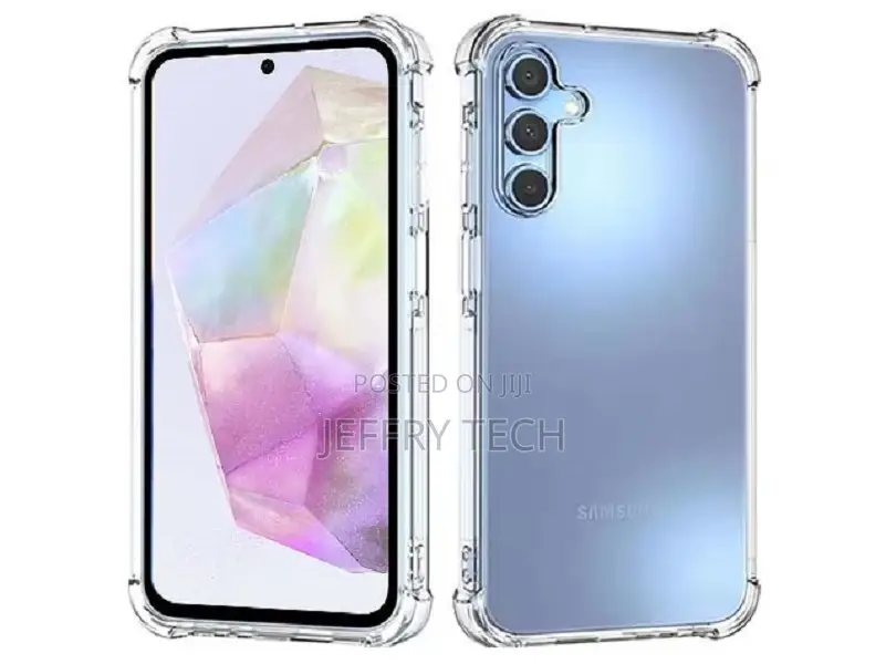 Gel Case With Bumper Edges for Samsung Galaxy A35 - Clear