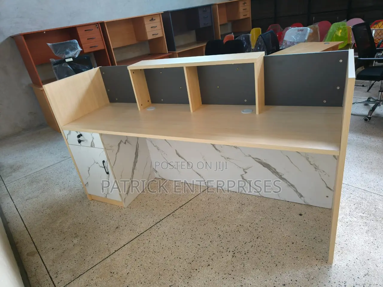 Executive Imported Modern Reception Desk 2 MTRS