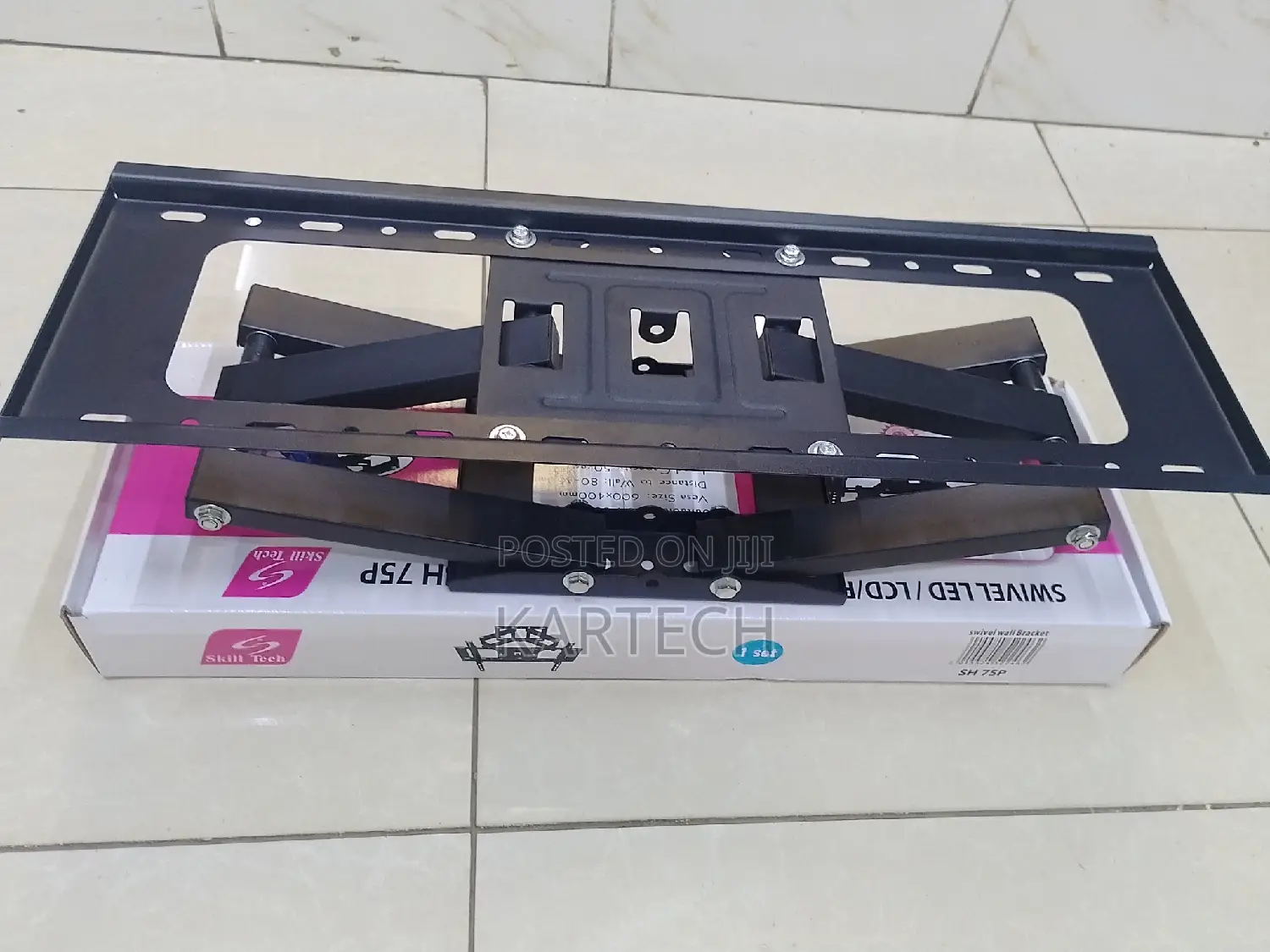 Heavy Duty Double Arm Tv Wall Mount Suitable for 32"-85"