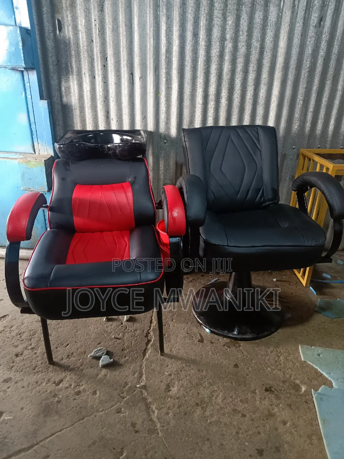 Sink Chair and Salon Chair 