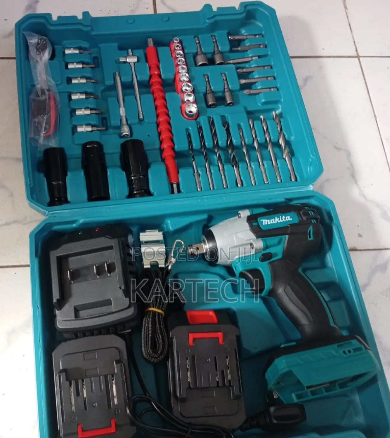Makita Cordless Impact Wrench Kit 88v