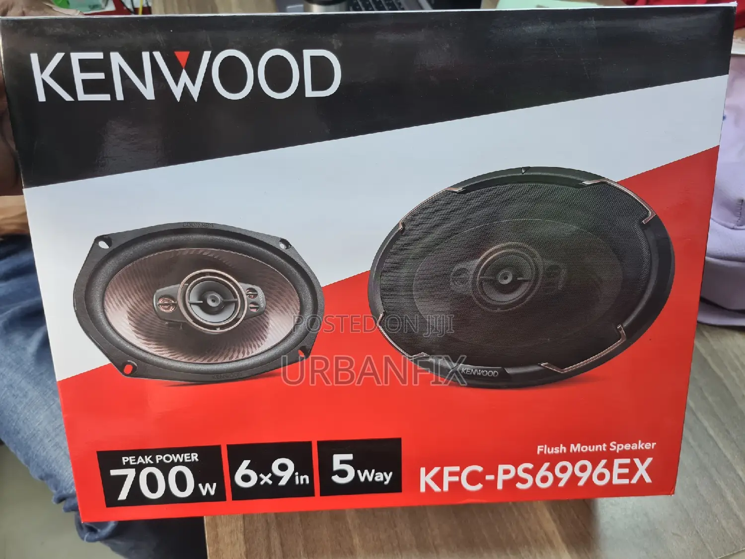 Kenwood 700 Watts KFC-PX6996EX 5-Way Flush Mount Speakers