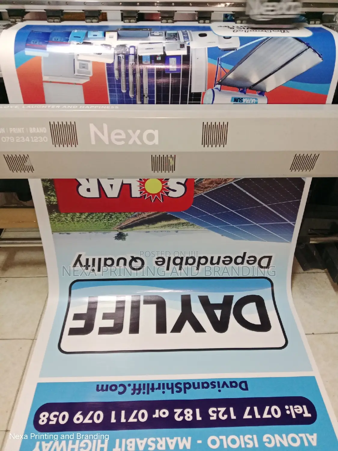 One Square Metre BANNER