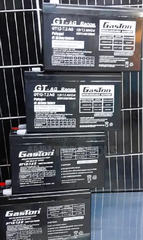 Gaston Polygel Gt Ag Backup Ups Battery 12v 7.2ah