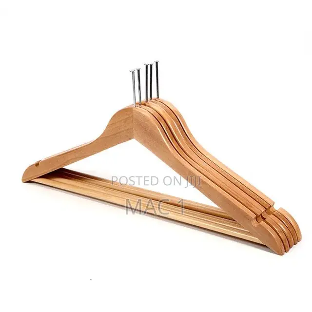 Wooden Hangers Bulk Pieces Available