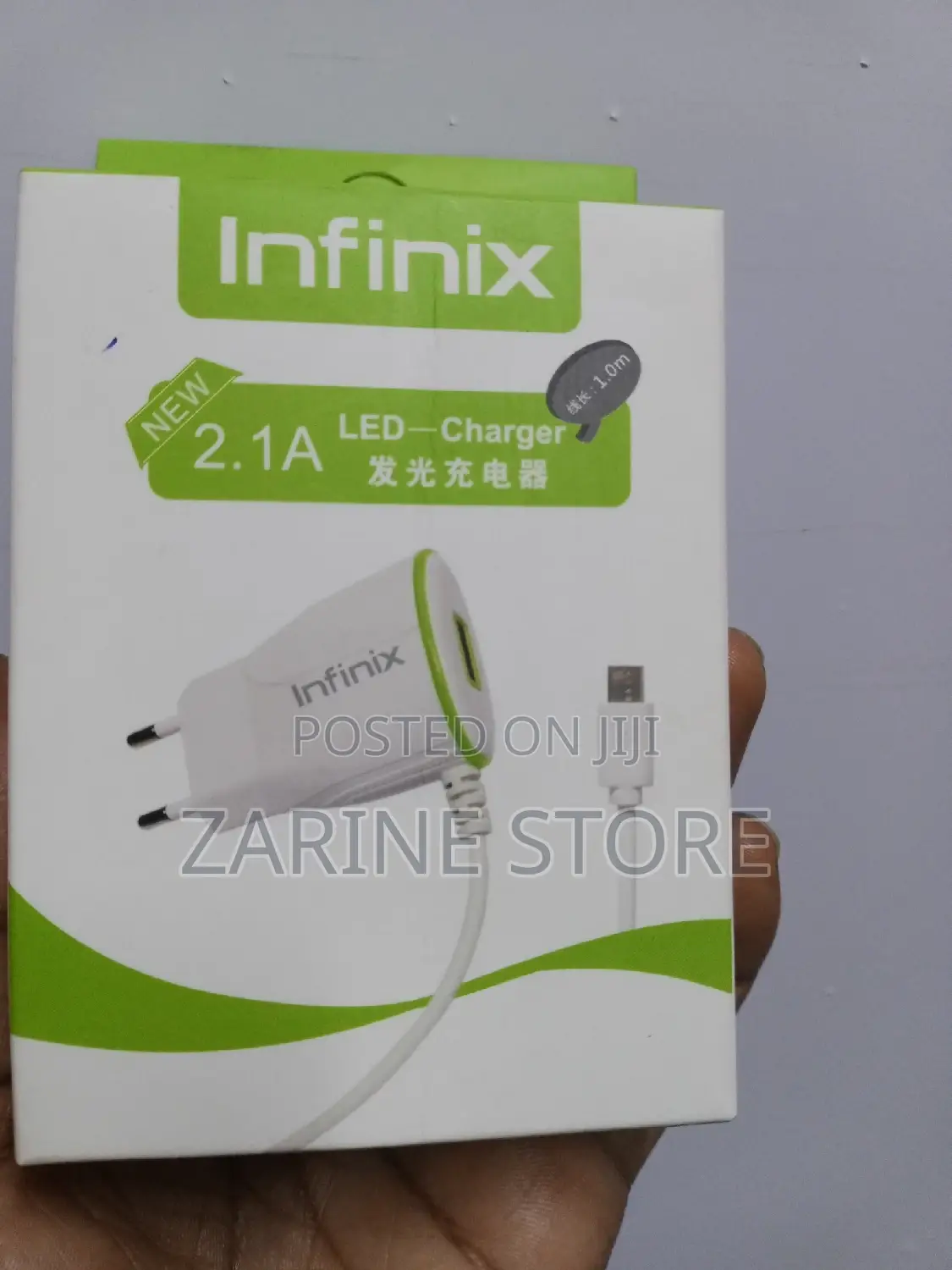 Power Adapter Charger With Free Android Charging Cable 2.1A