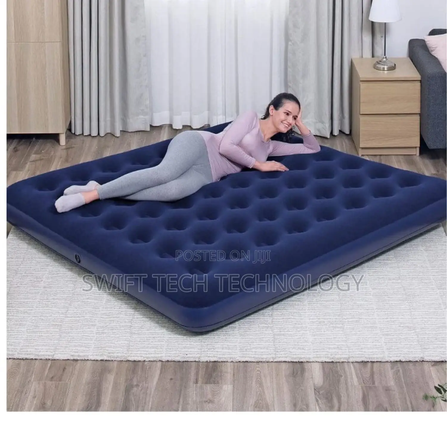 Inflatable Mattress ,Inflatable Mattress 4×6 With Pump 