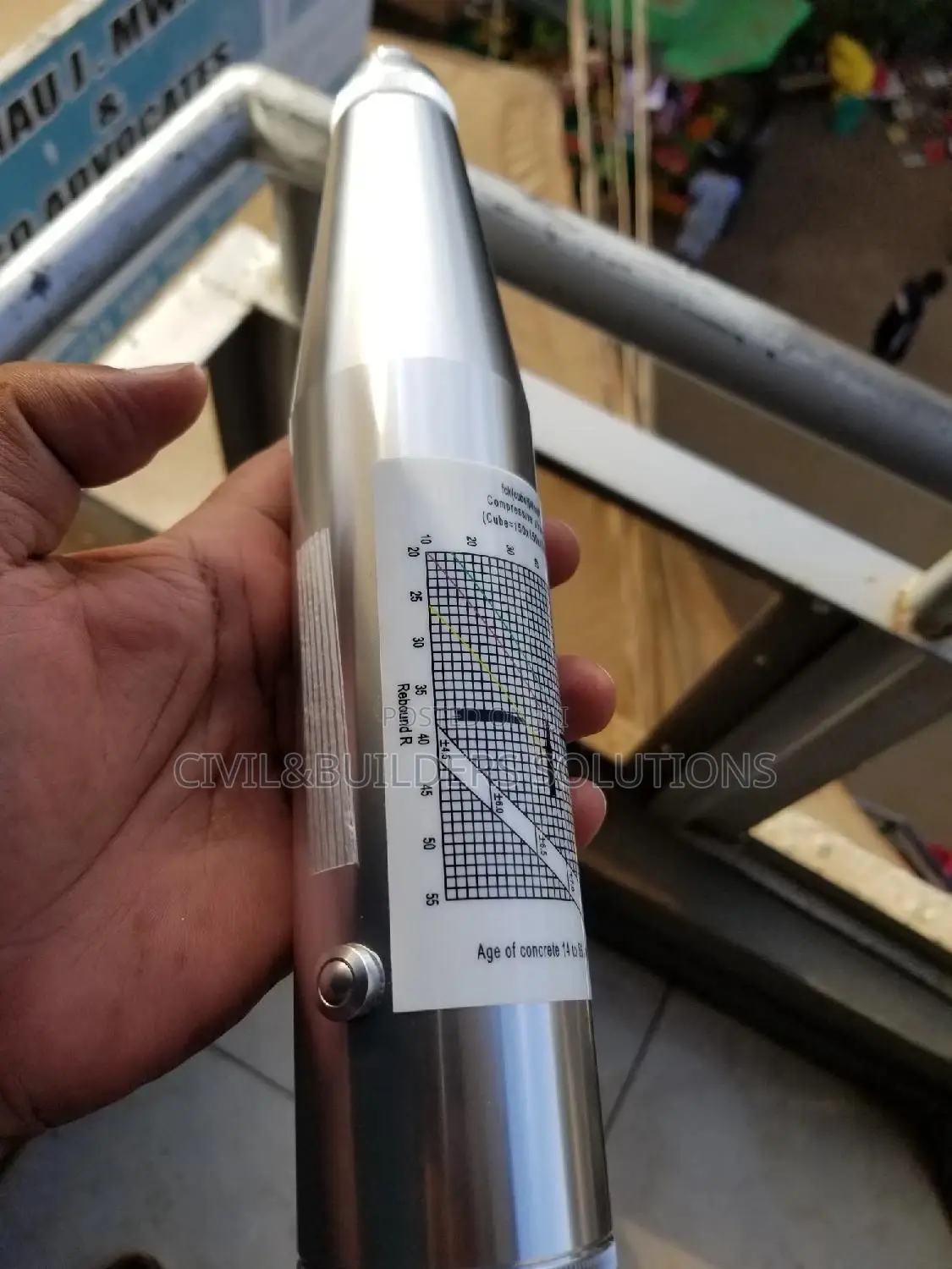 Rebound Concrete Swiss Hammer