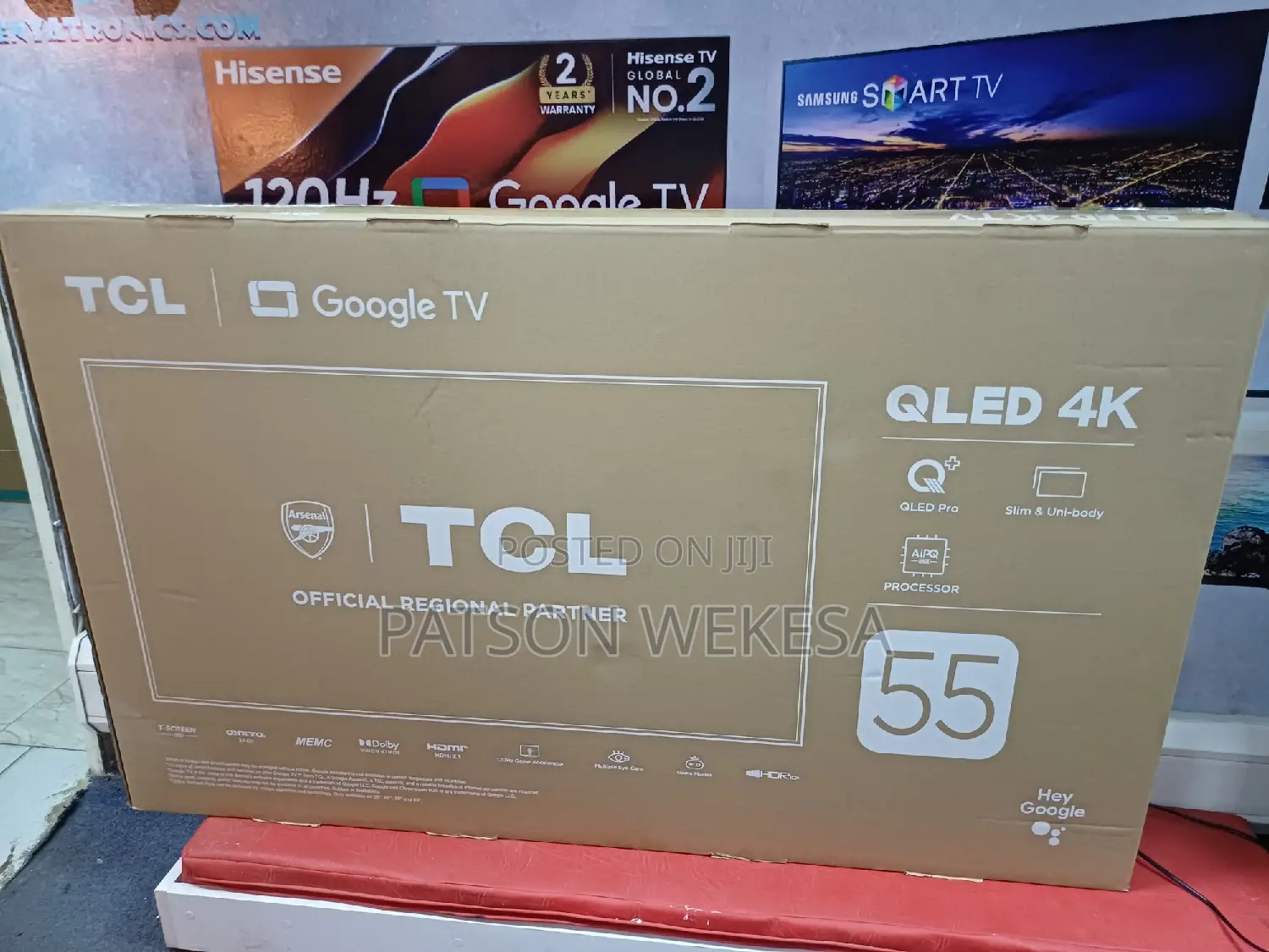 TCL 55c655 55 Inch Qled Pro Ultra Hd Tv (2024)
