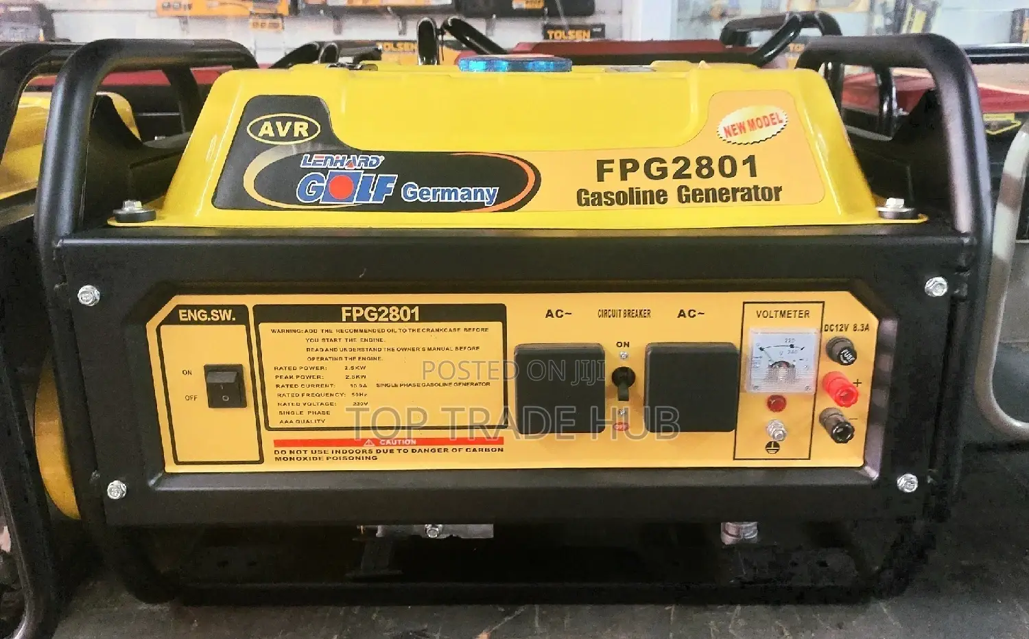 Lenhard Golf Germany Petrol Generator 2.8kva