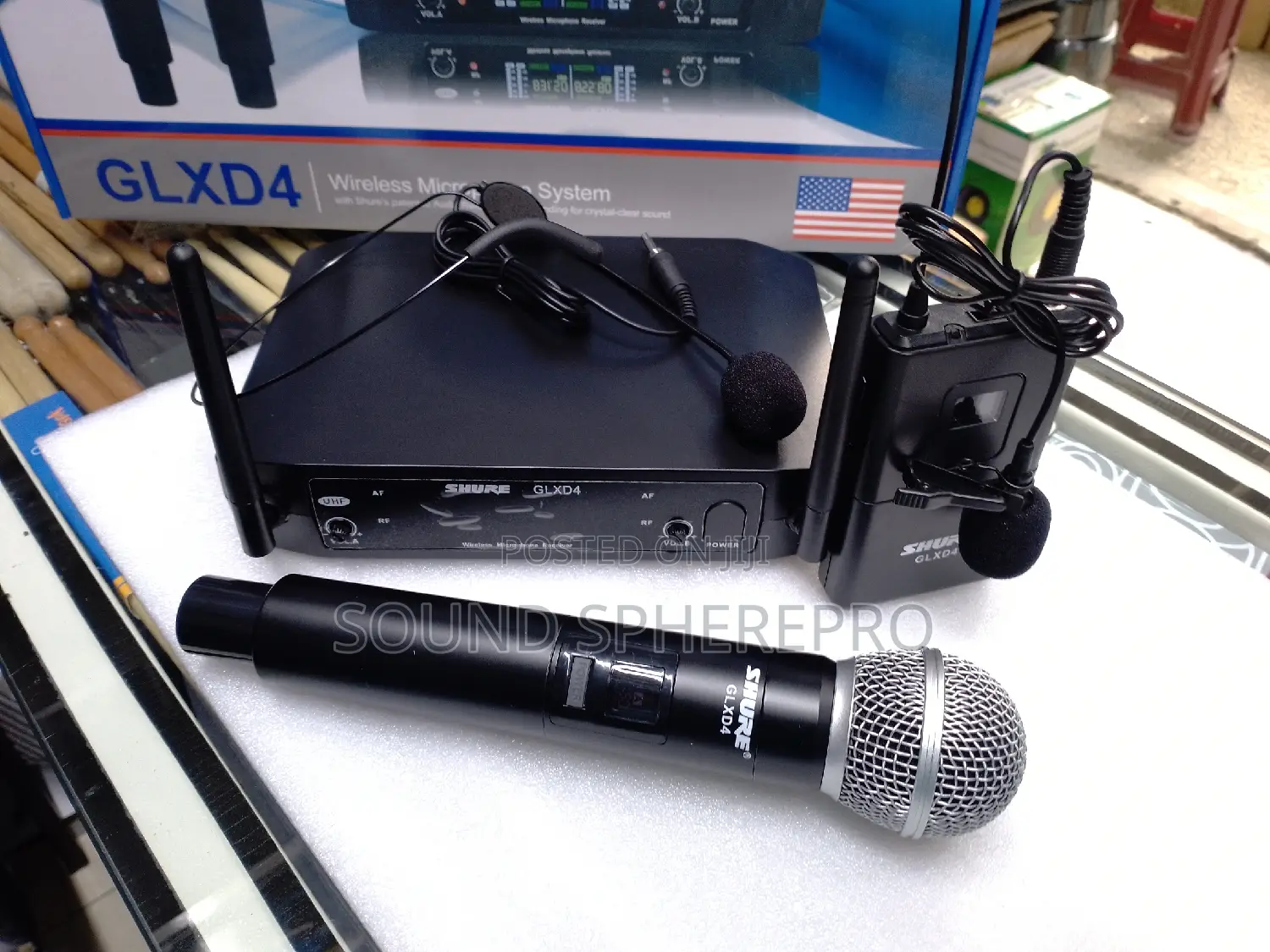 Shure GLXD4 3in1 Wireless Microphone