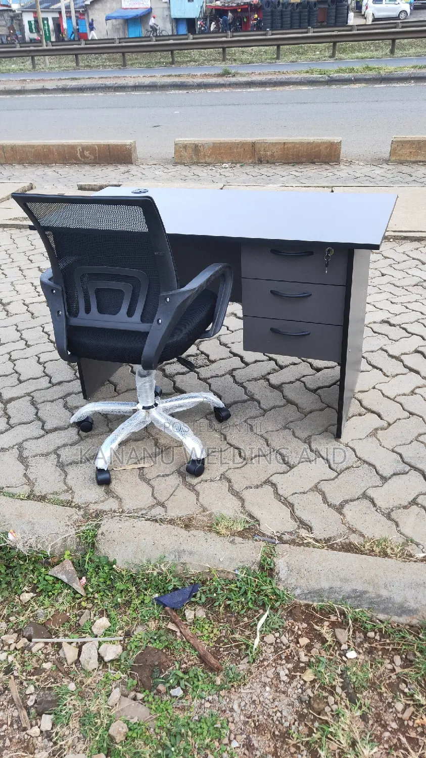 Office Desk Plus Office Chair