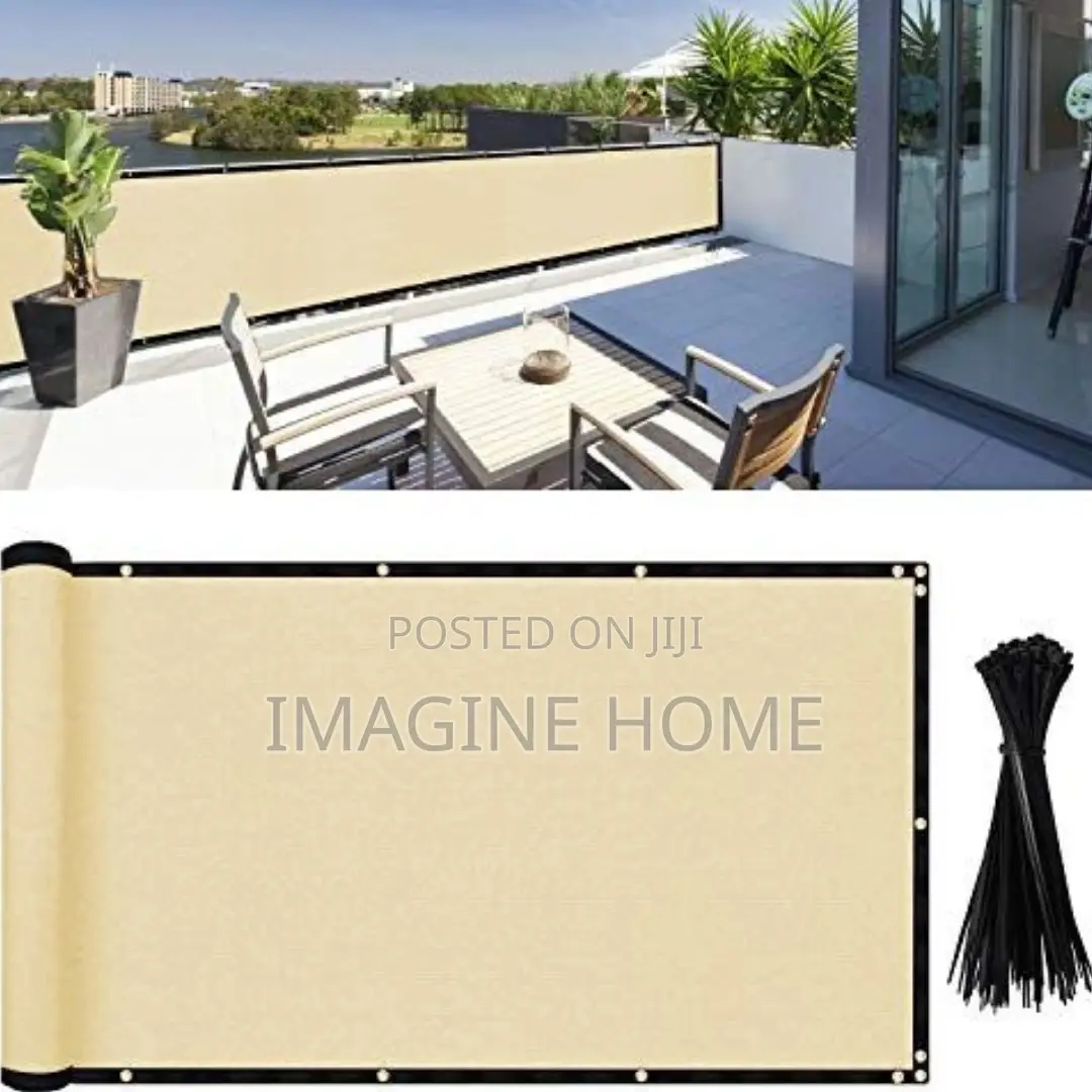 Balcony Privacy Shield/Dust Trap