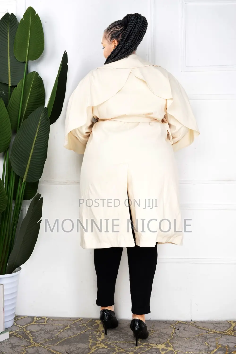Long Classy Trench Coat.
