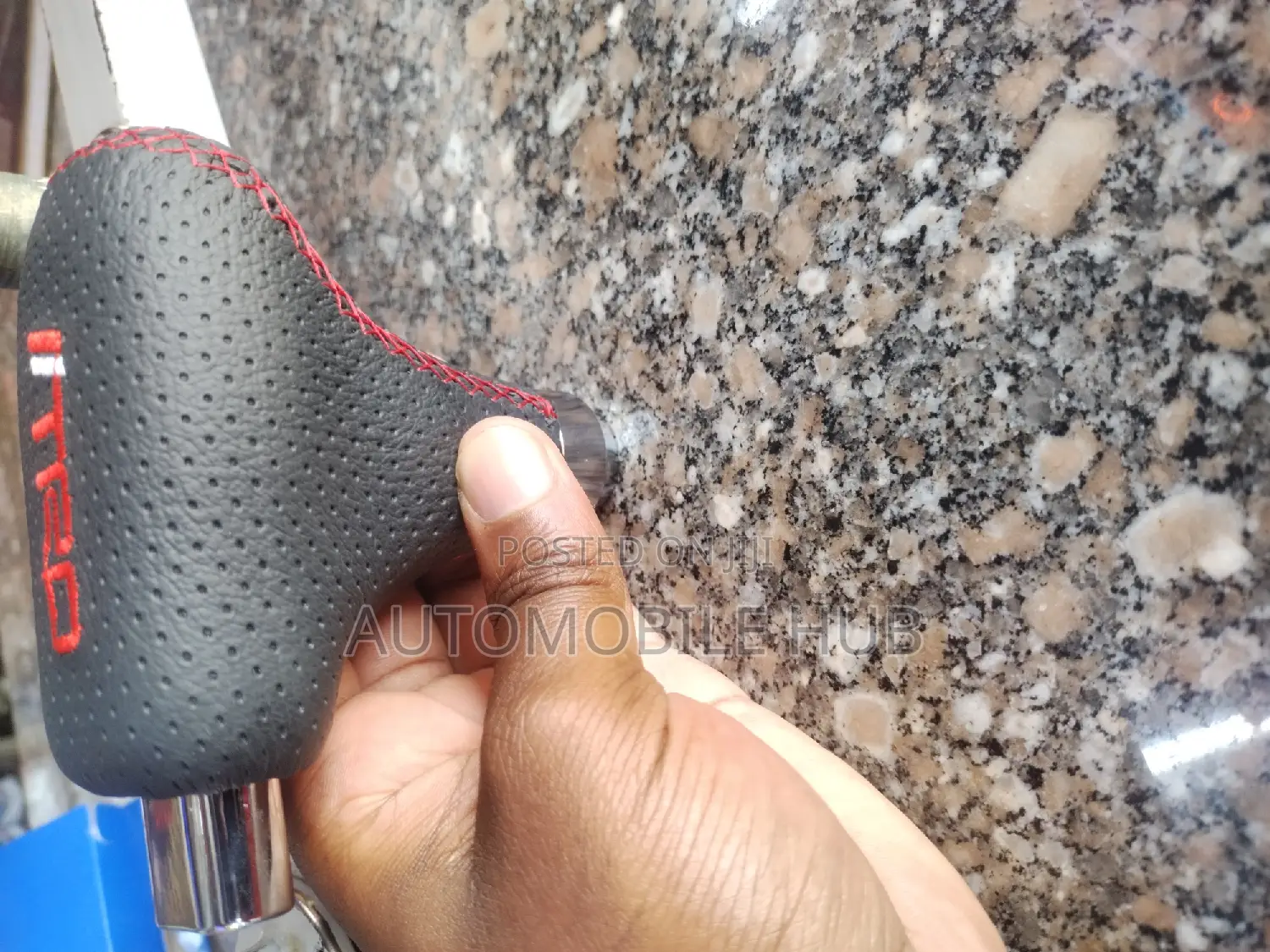 TRD Gear Knob With Pressing Button