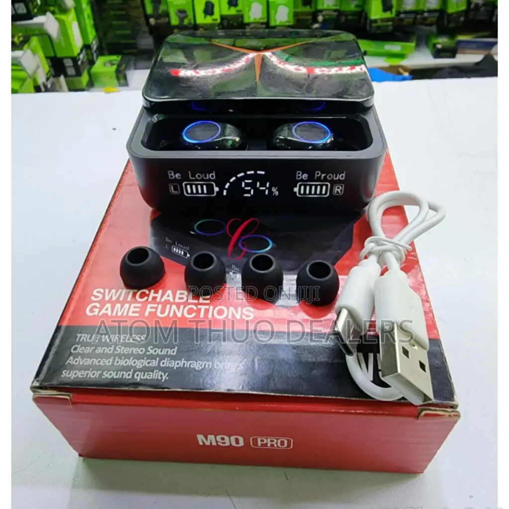 Black M90 ENC Earbuds