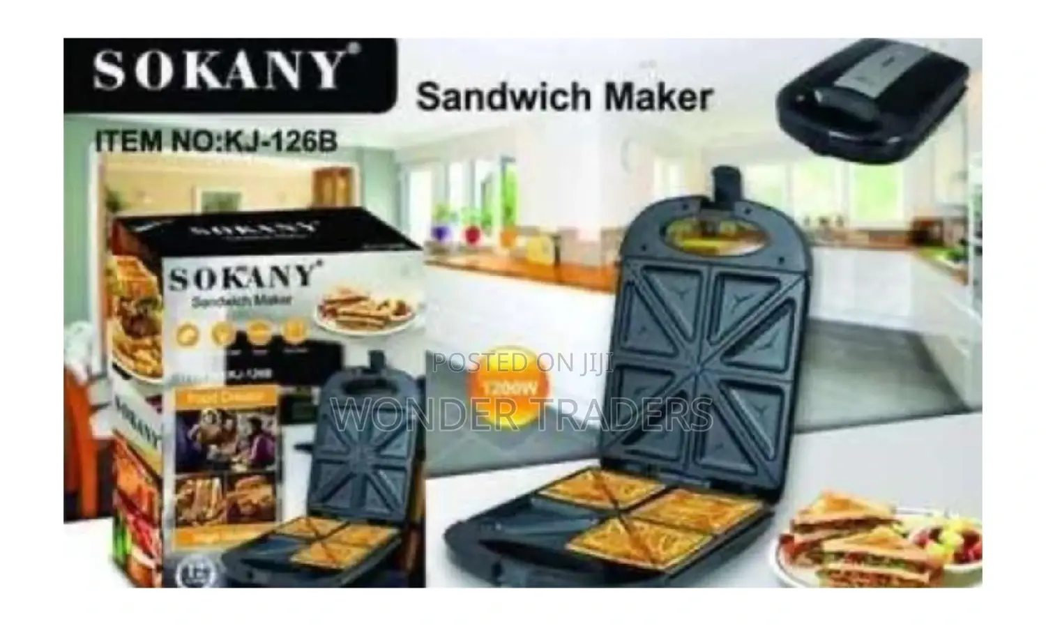 Sandwich Maker-4 Slice Sand Maker