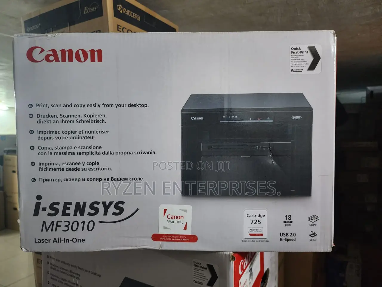 Canon Mf3010 Laserjet Printer/