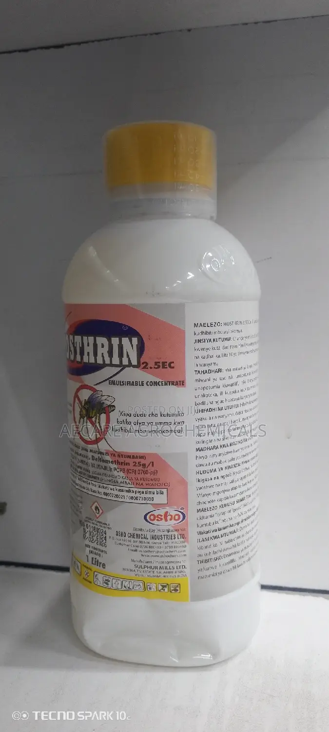 Mosthrin 2.5ec Insecticide 1 Litre