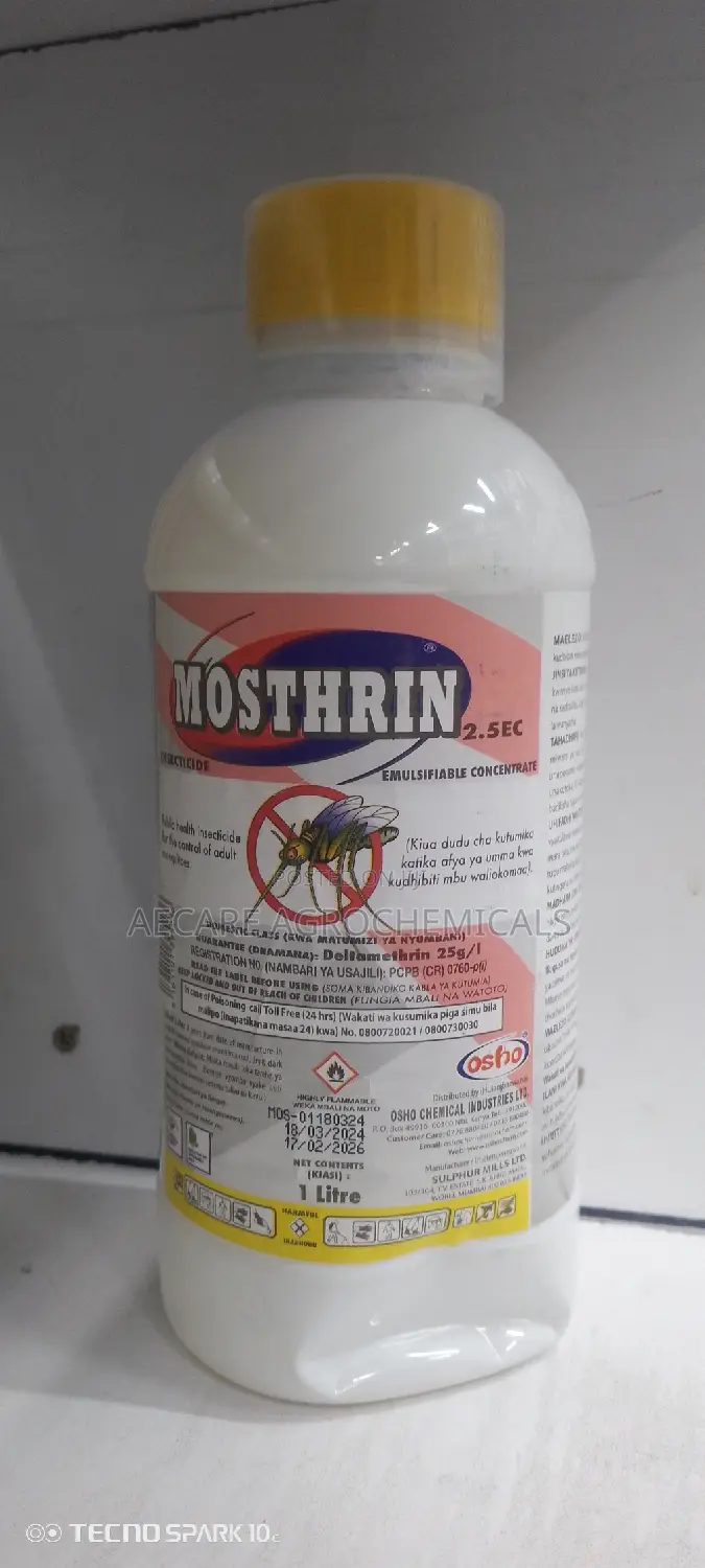 Mosthrin 2.5ec Insecticide 1 Litre
