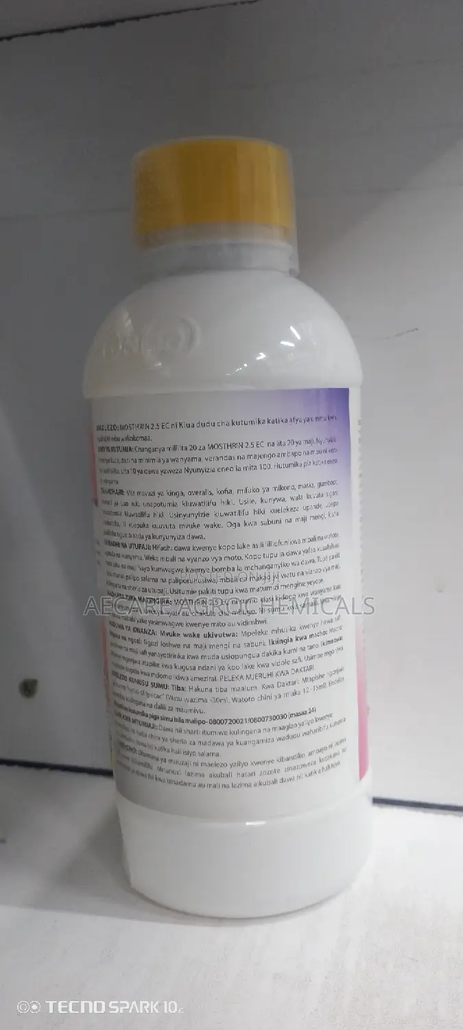 Mosthrin 2.5ec Insecticide 1 Litre