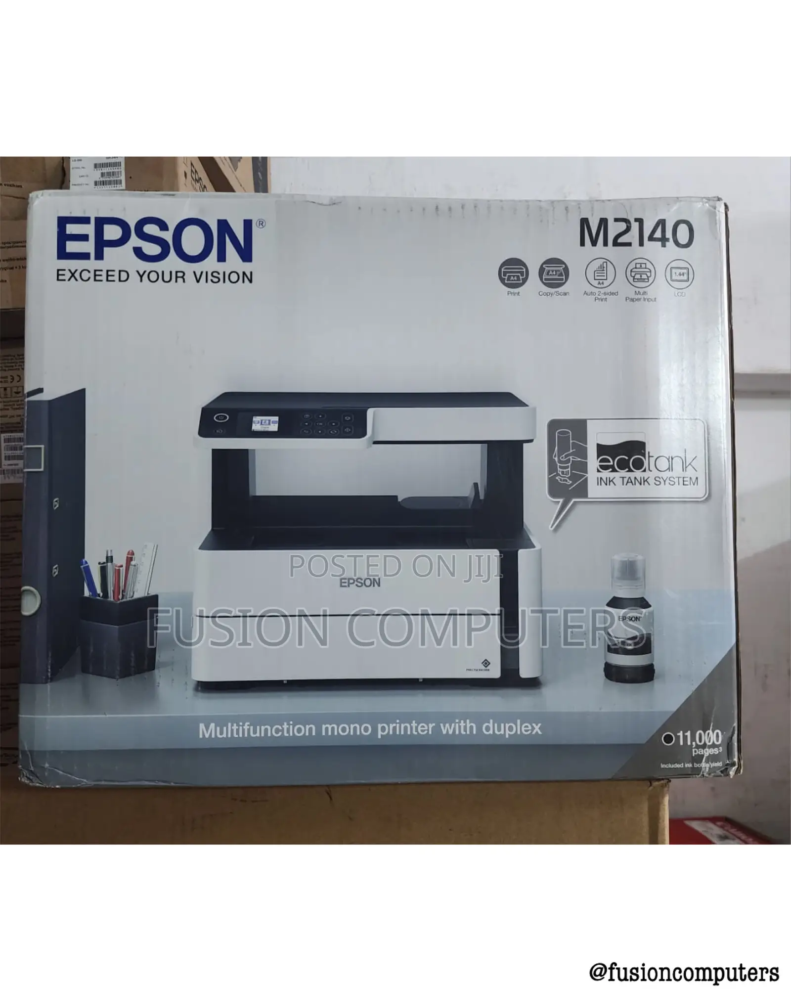 Epson M2140 Monochrome All in One Duplex Ink Tank Printer