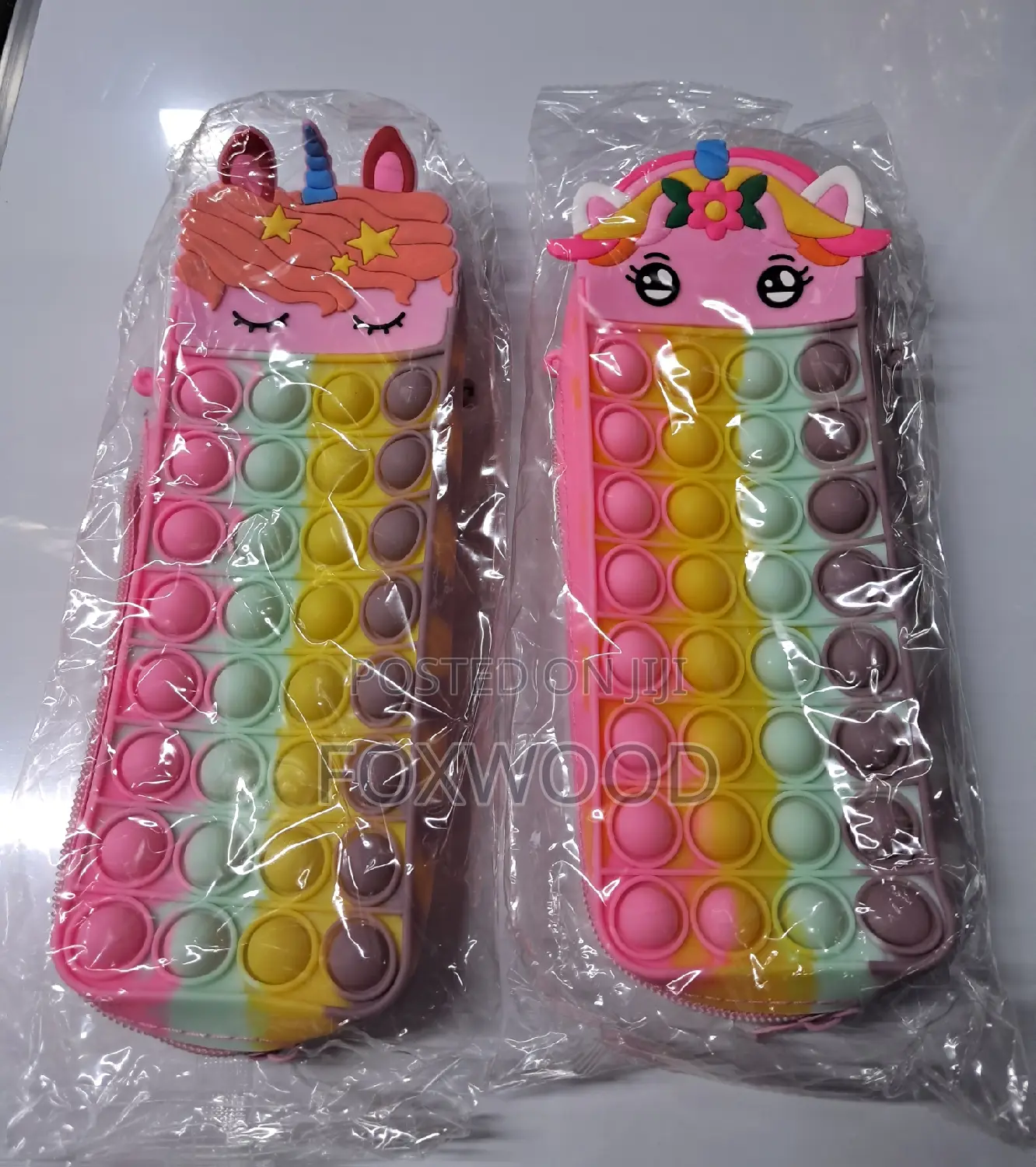 Cute Pop It Pencil Case for Kids