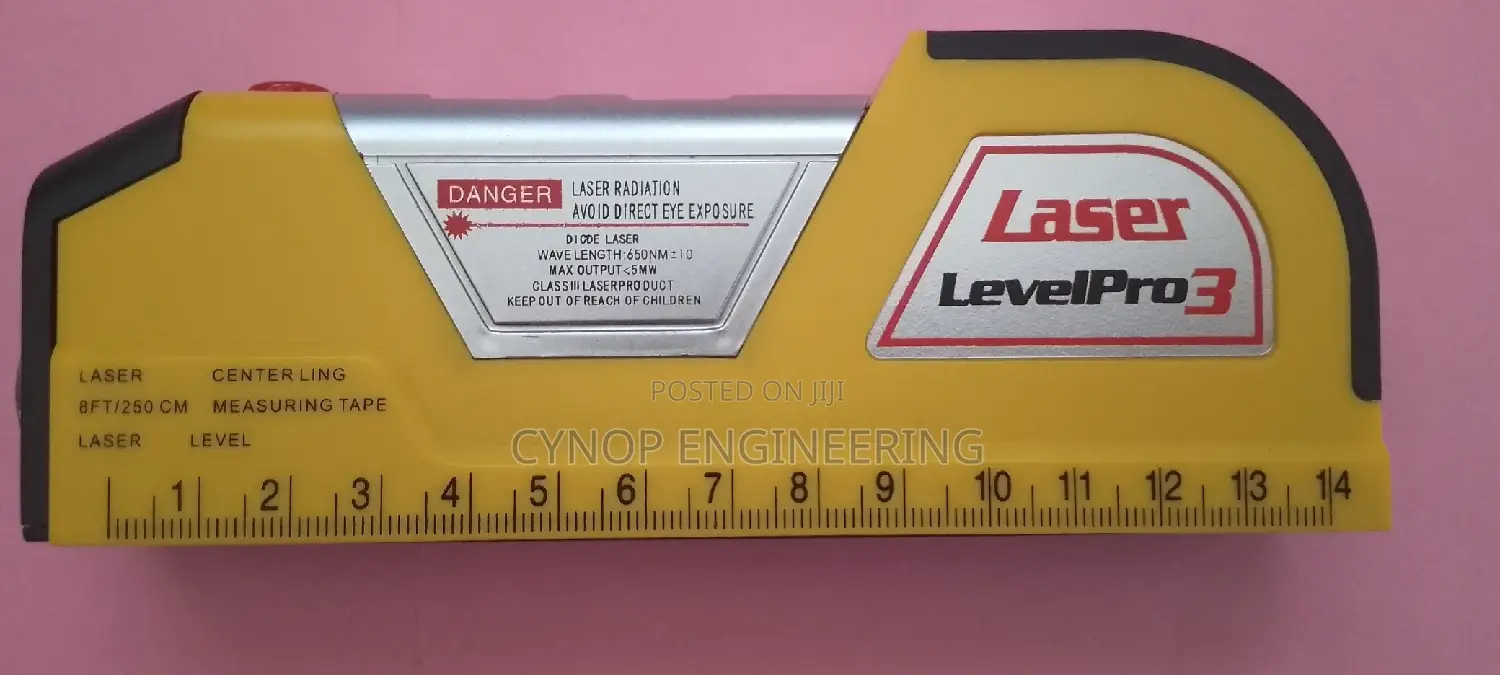 Cross Line Laser Level Pro 3 8ft