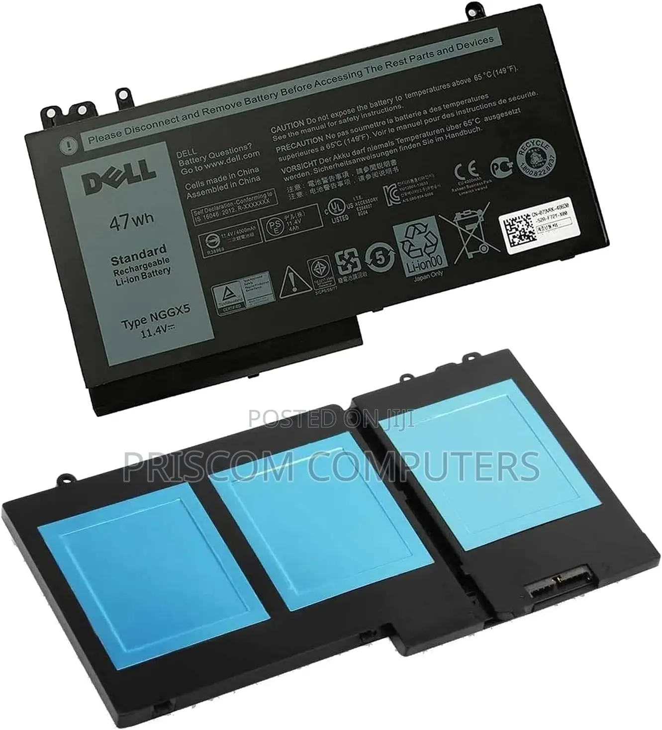 Nggx5 Laptop Battery Dell Latitude E5270 954df Jy8df Xwdk1