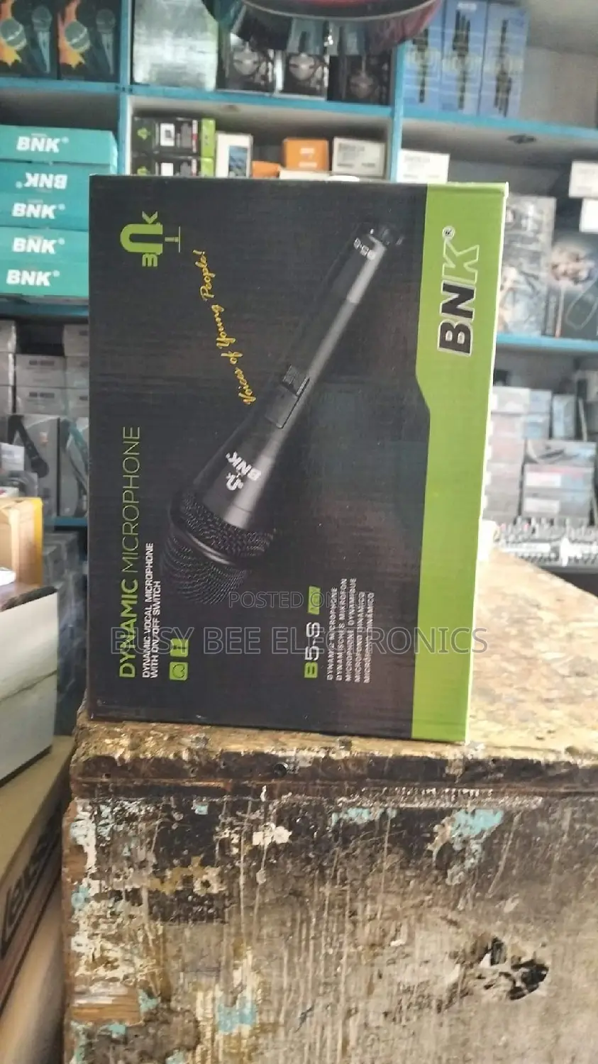 B5s BNK Wired Microphone With a Briefcase