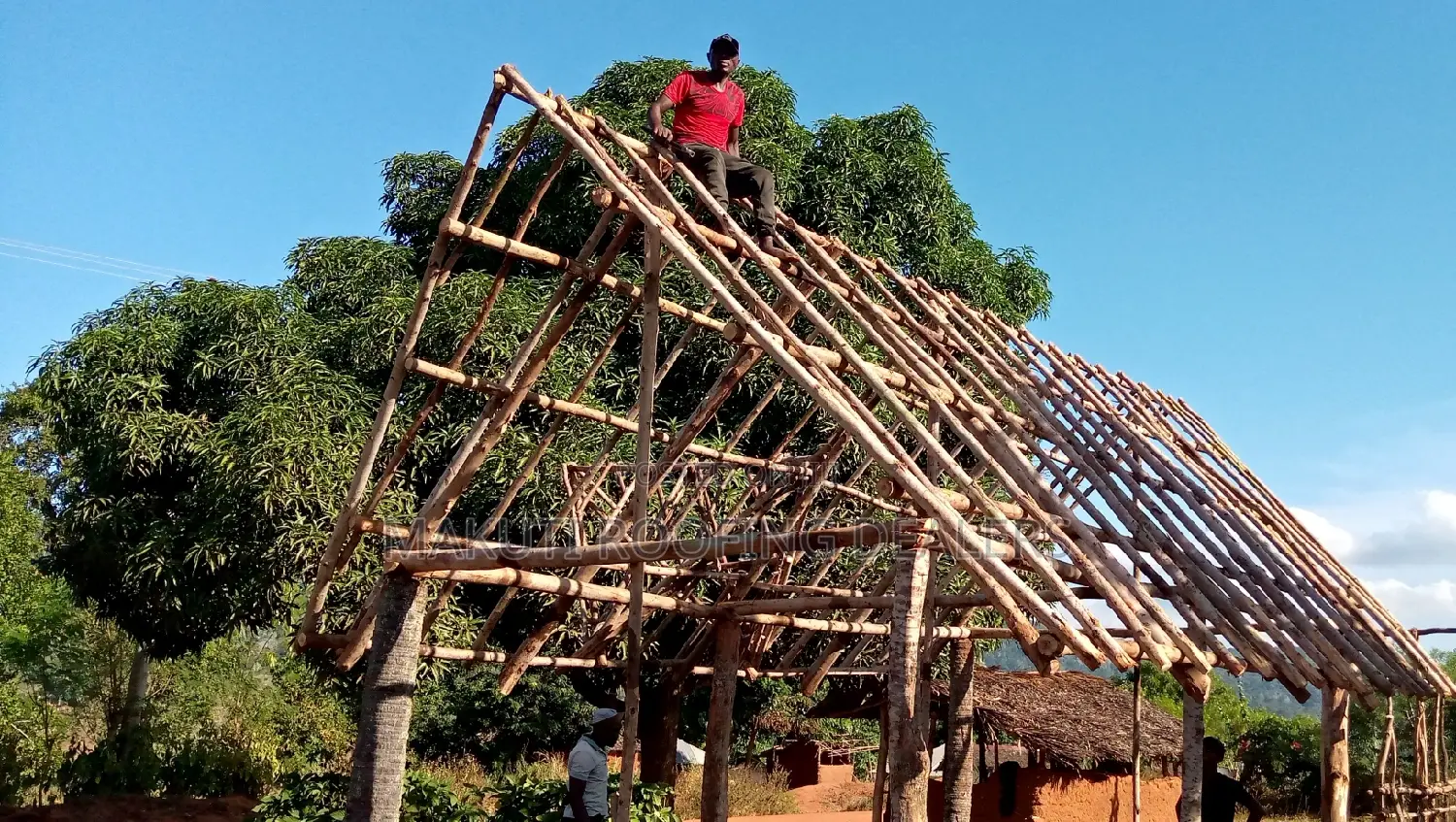 Makuti Roofing Shade for Relaxing and Businesses