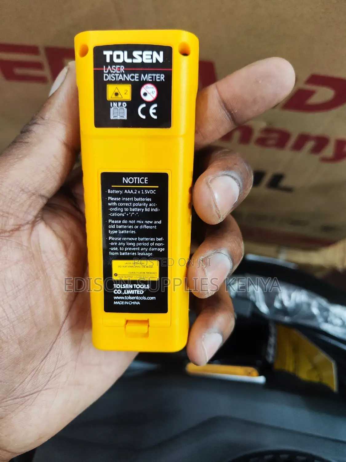 Laser Distance Meter 60M Tolsen Laser Distance Detector 60