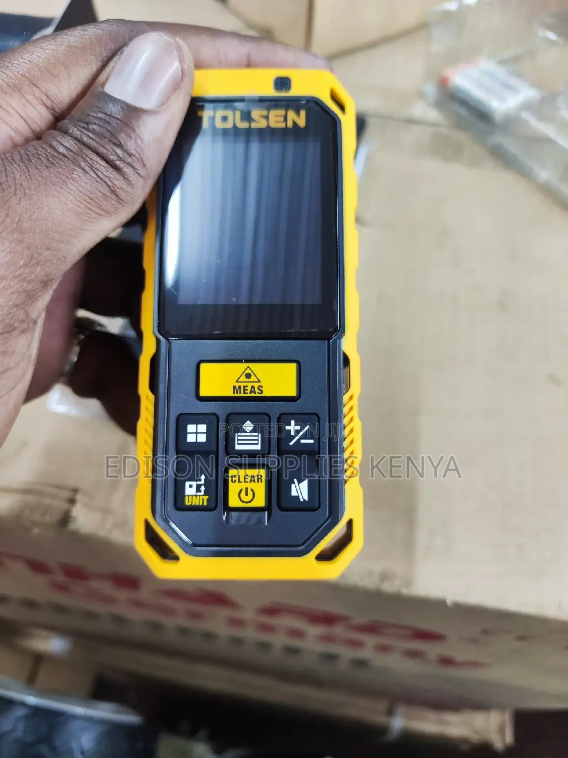 Tolsen Laser Distance Meter 80 Metres Laser Distance Premium